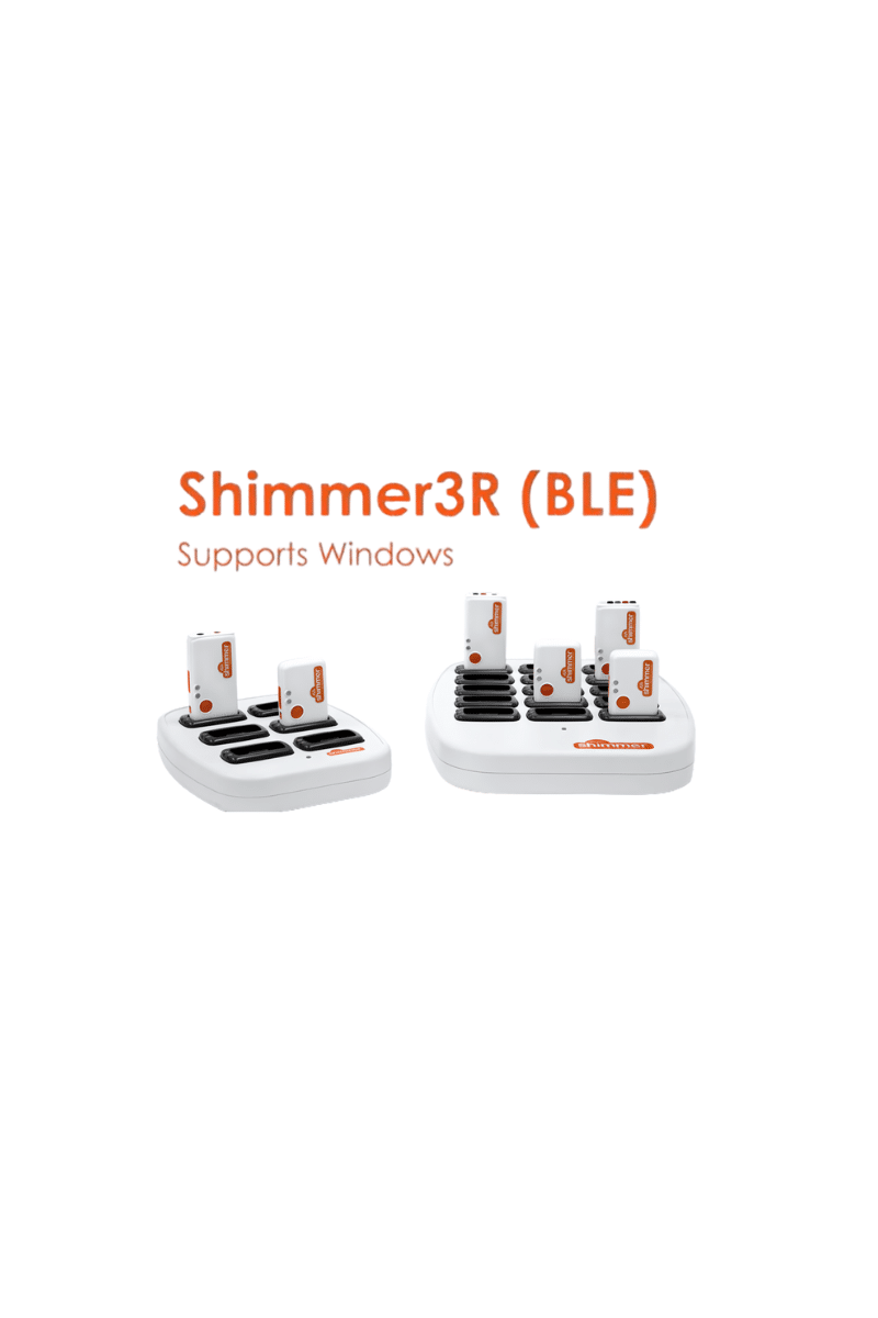 Shimmer3R with BLE: Streaming Physiology in the Browser