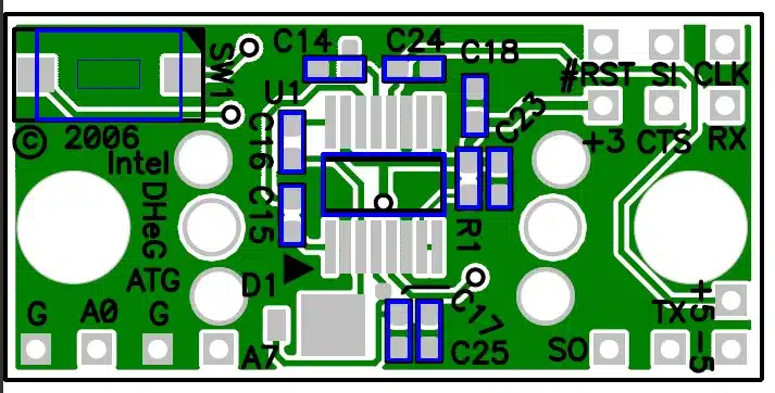 Figure 2: External Expansion Board Bottom View