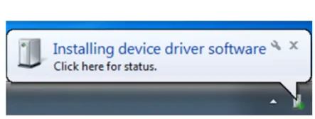 Windows installing the drivers for the Base