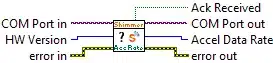 Illustration for Get Accelerometer Data Rate.vi