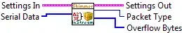 Illustration for Parse Instream Response Bytes.vi