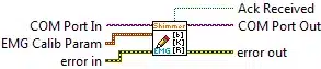 Illustration for Write Emg Calibration Parameters.vi