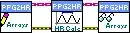 Figure 4‑42 VIs for converting previously captured PPG data to HR